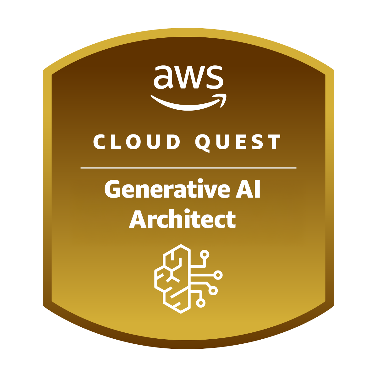 Badge aws-cloud-quest-generative-ai-architect